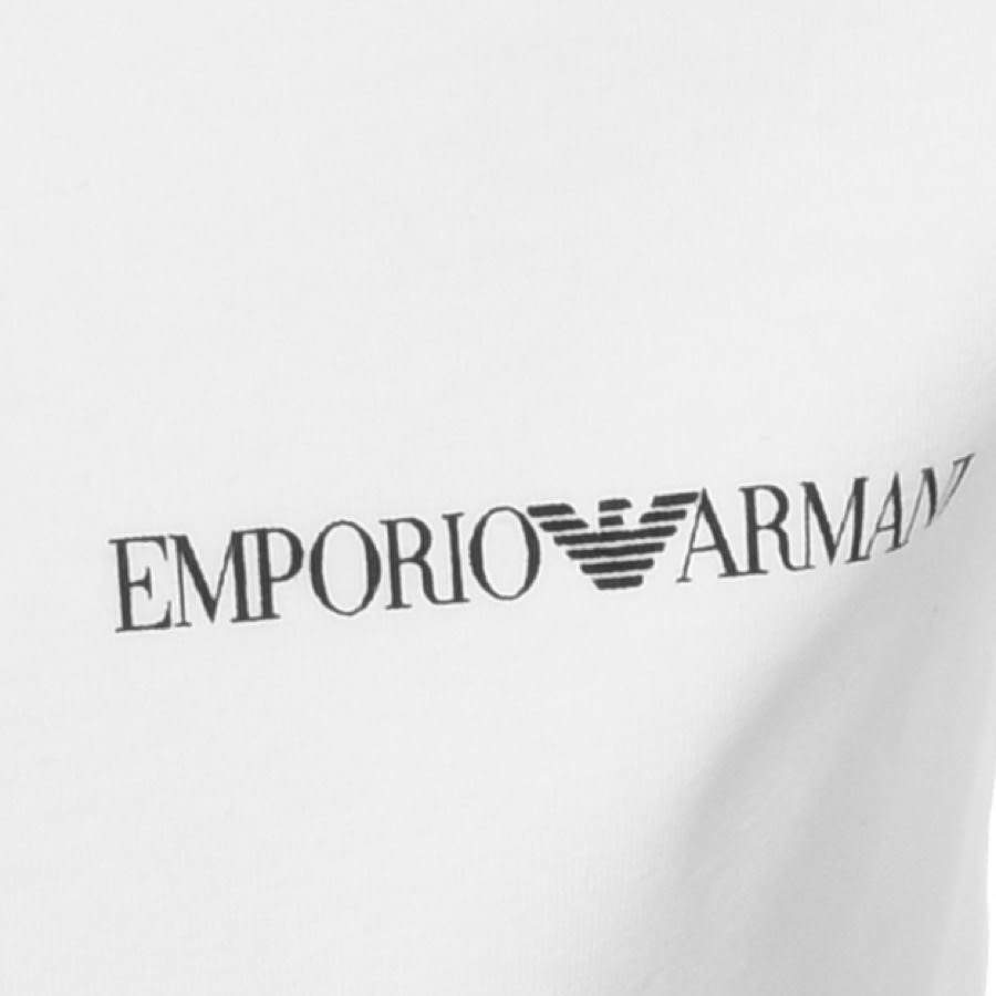Alternative Image for ProductEmporio Armani Short Sleeve Polo T Shirt White3